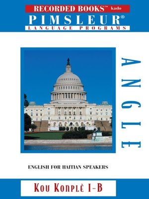 cover image of English for Haitian Speakers IB